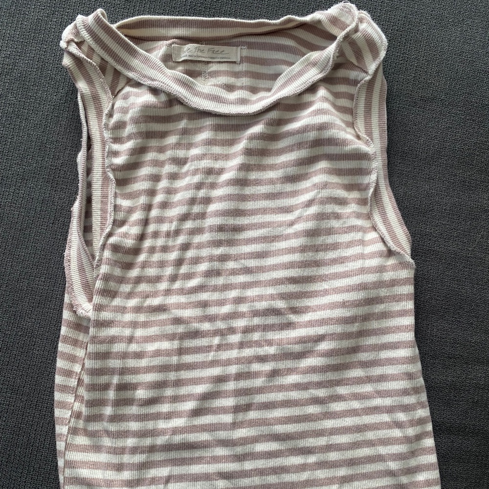 FREE PEOPLE STRIPE KATE TANK
